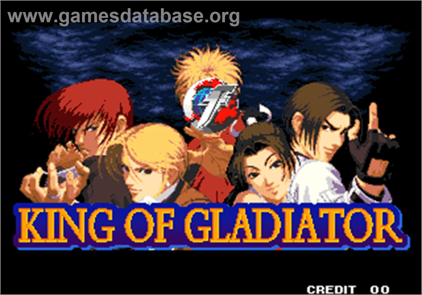 King of Gladiator - Arcade - Artwork - Title Screen