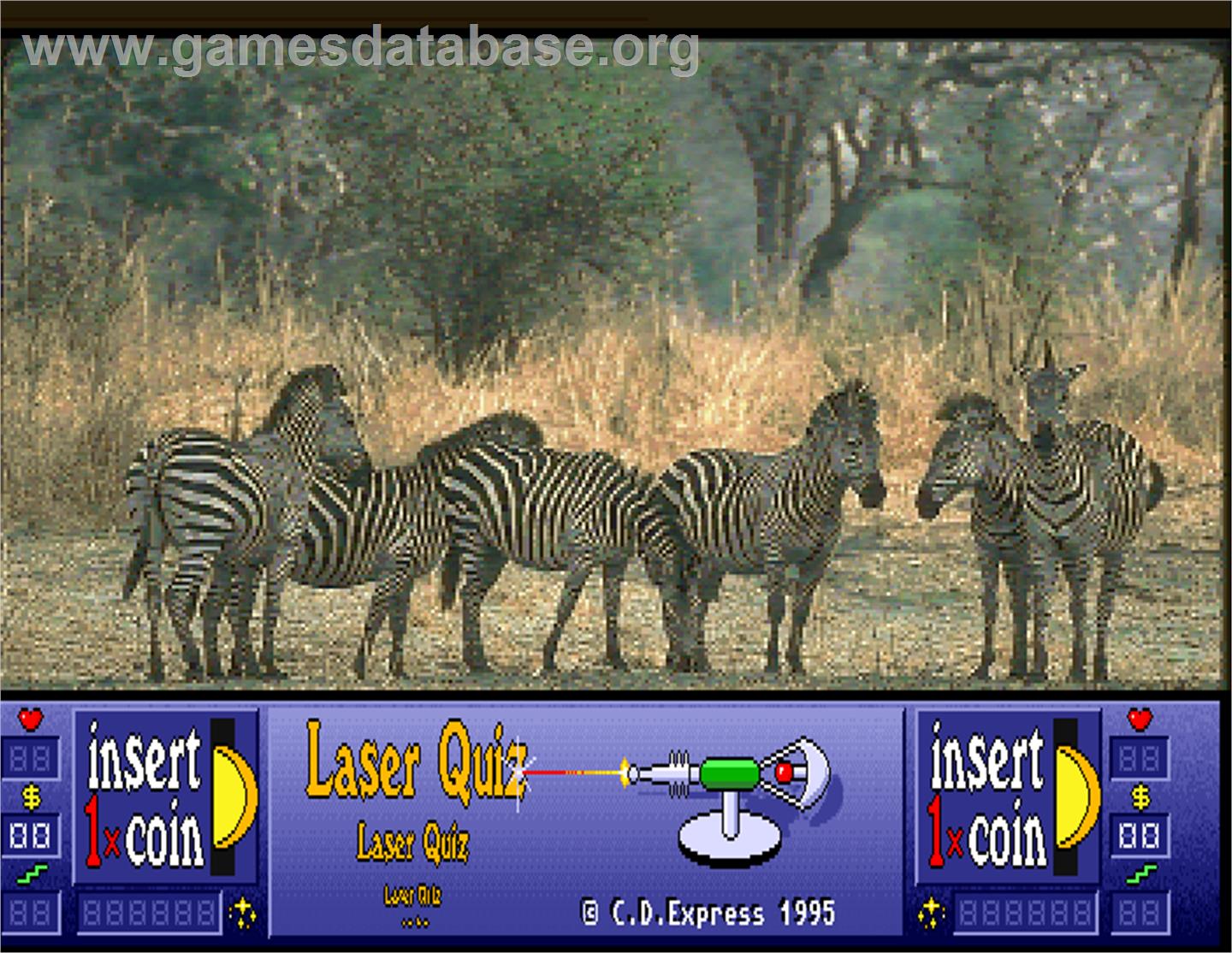 Laser Quiz Italy - Arcade - Artwork - Title Screen