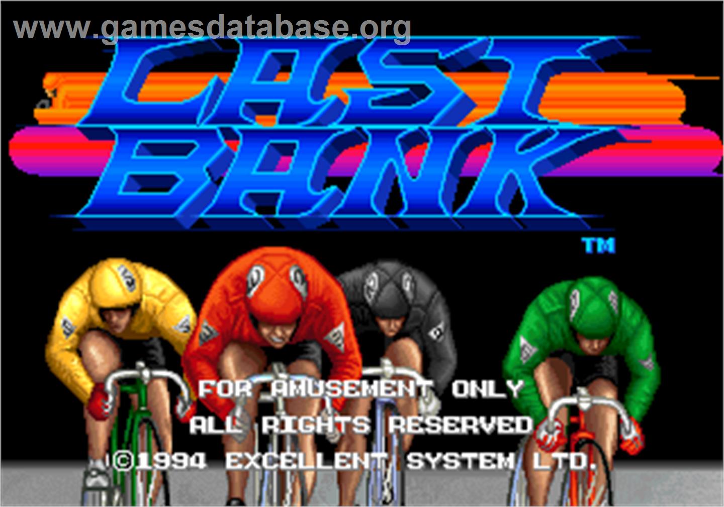 Last Bank - Arcade - Artwork - Title Screen