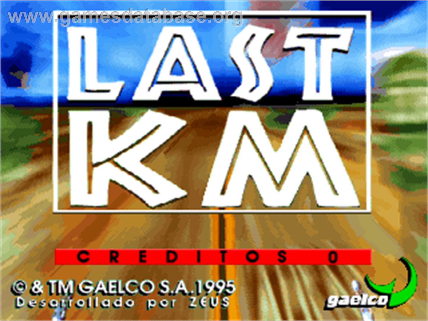 Last KM - Arcade - Artwork - Title Screen