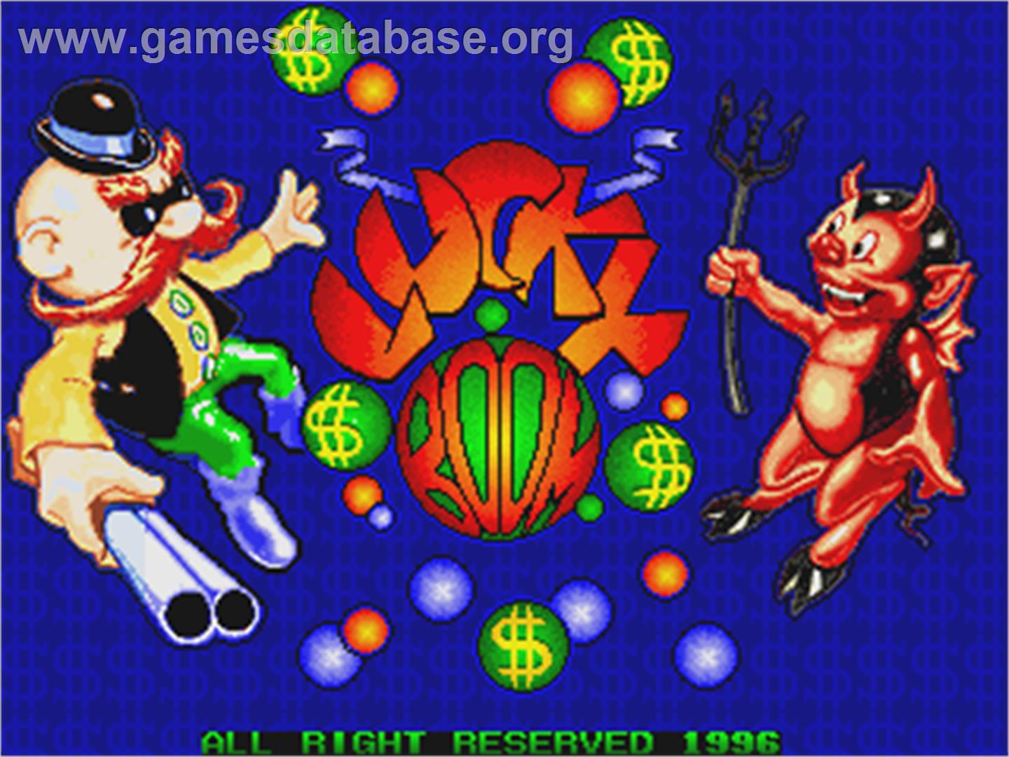 Lucky Boom - Arcade - Artwork - Title Screen