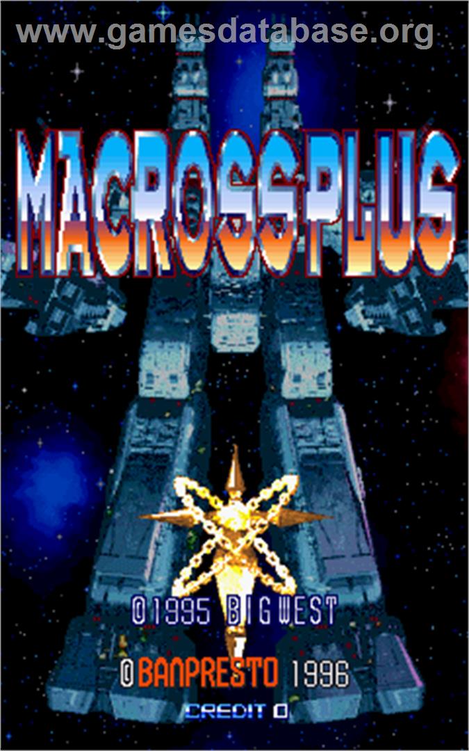 Macross Plus - Arcade - Artwork - Title Screen