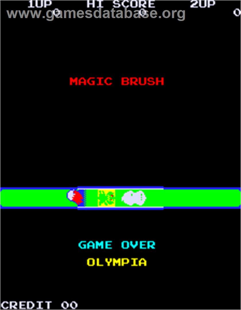 Magic Brush - Arcade - Artwork - Title Screen