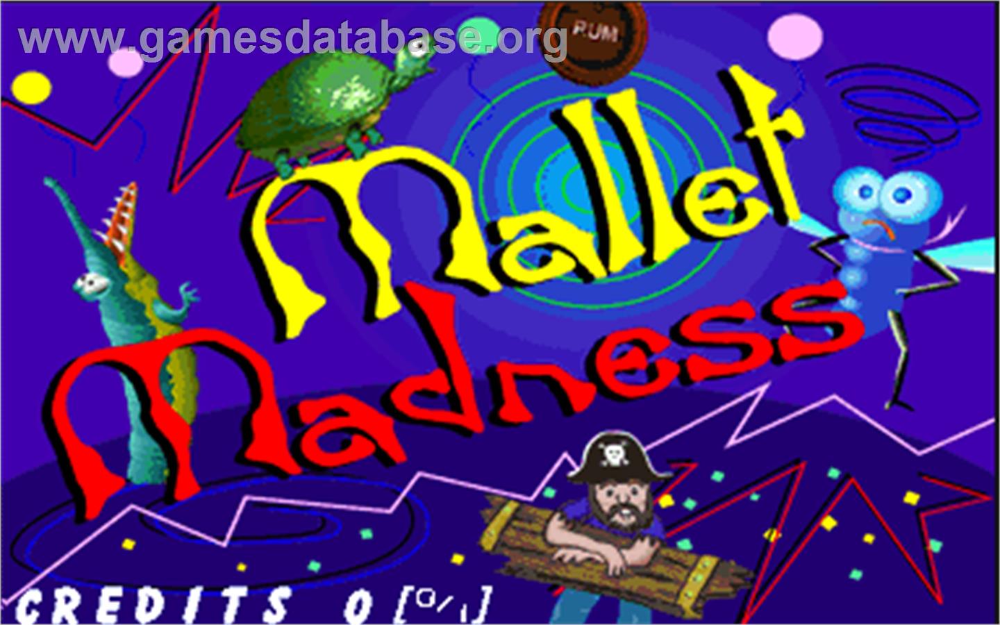 Mallet Madness - Arcade - Artwork - Title Screen