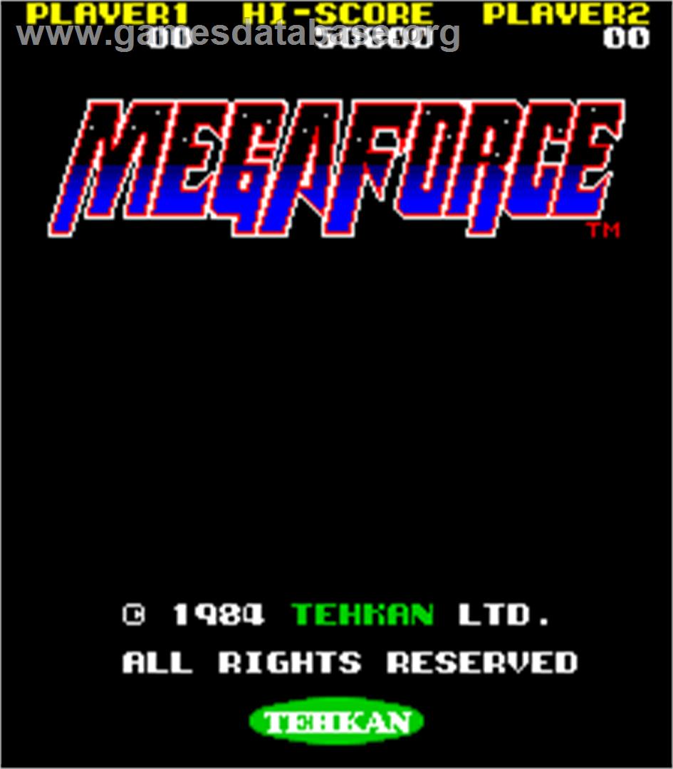 Mega Force - Arcade - Artwork - Title Screen