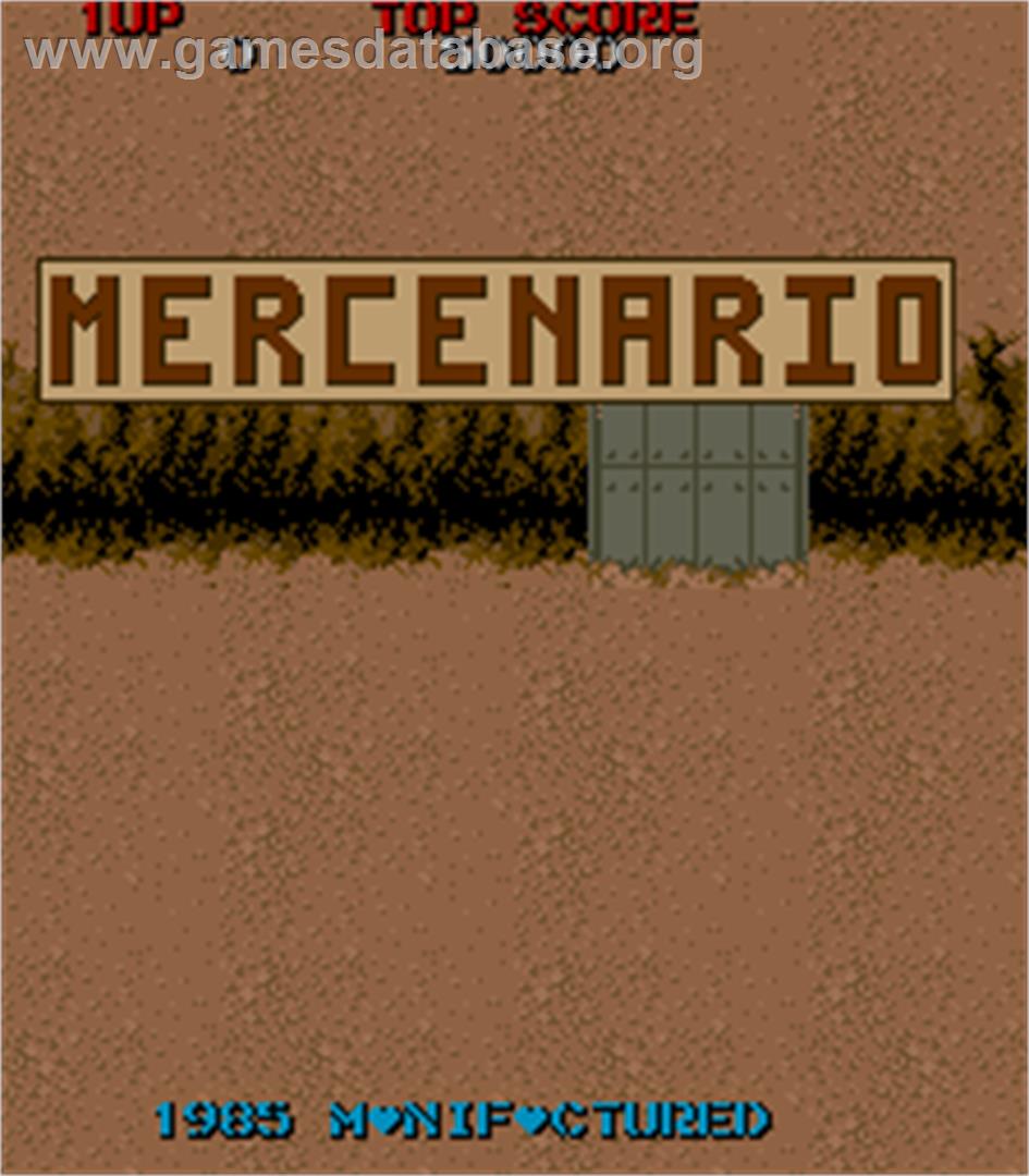 Mercenario - Arcade - Artwork - Title Screen