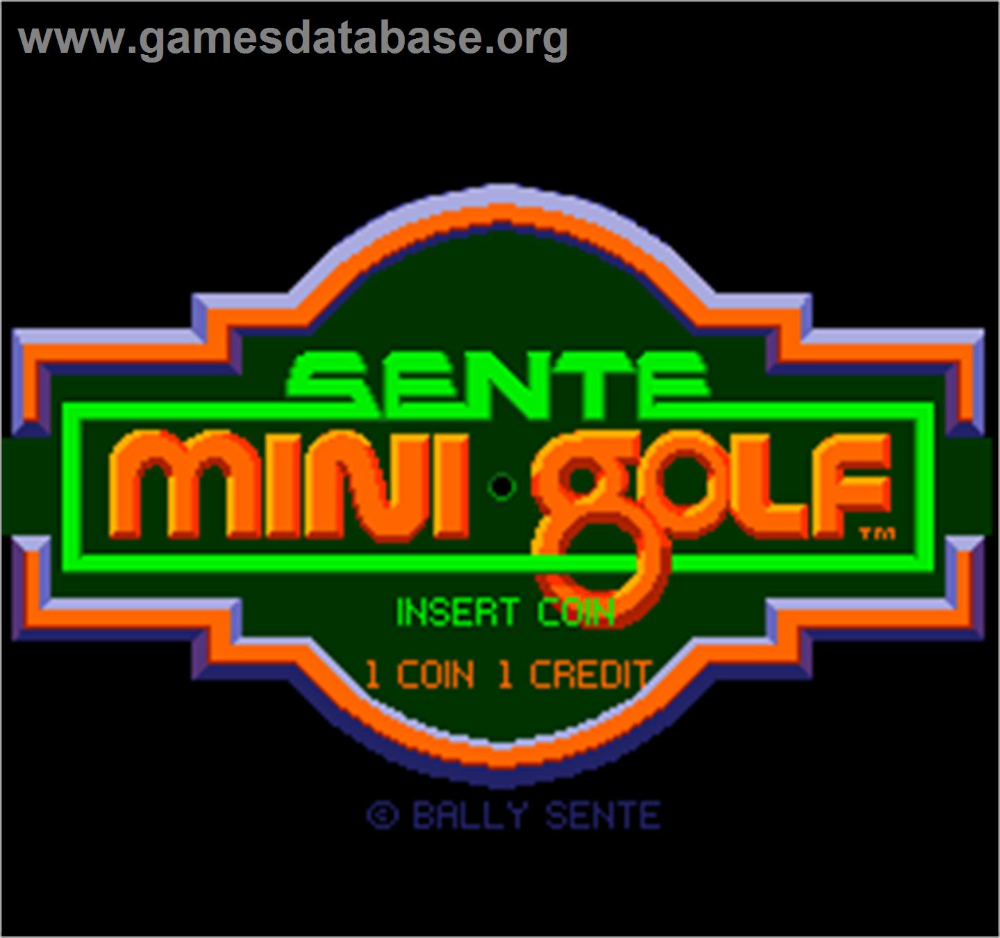 Mini Golf - Arcade - Artwork - Title Screen