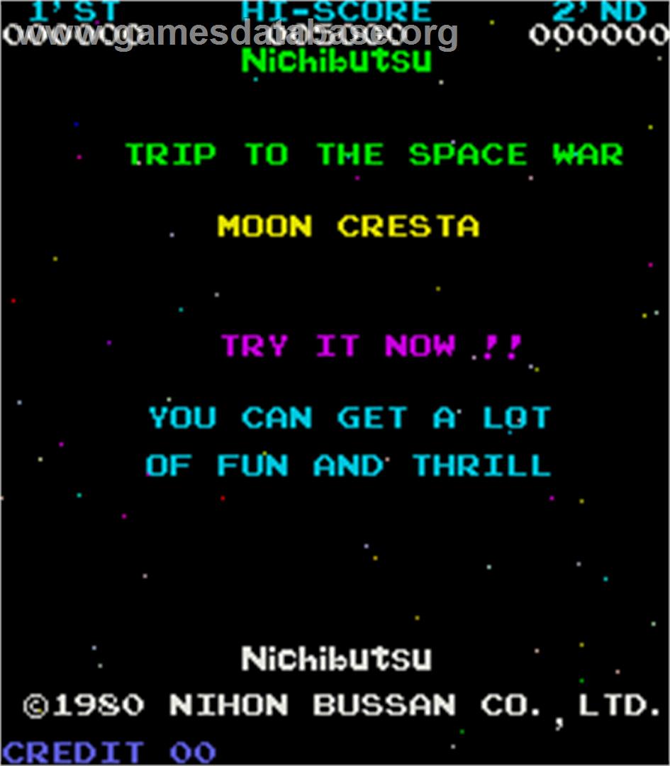 Moon Cresta - Arcade - Artwork - Title Screen