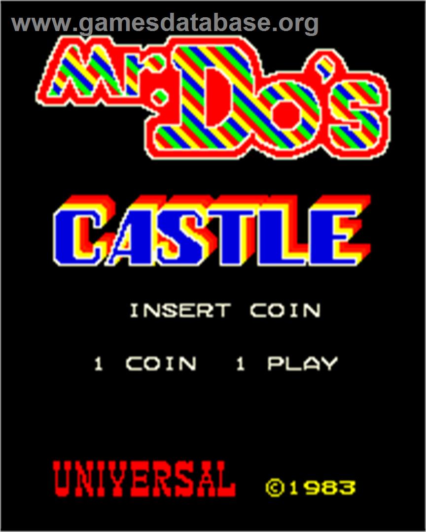 Mr. Do's Castle - Arcade - Artwork - Title Screen