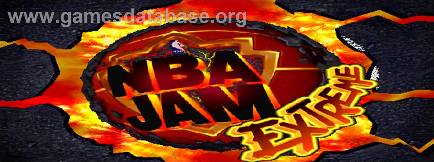 NBA Jam Extreme - Arcade - Artwork - Title Screen