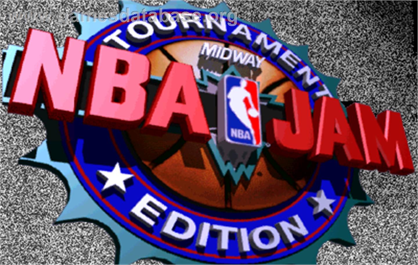 NBA Jam TE - Arcade - Artwork - Title Screen