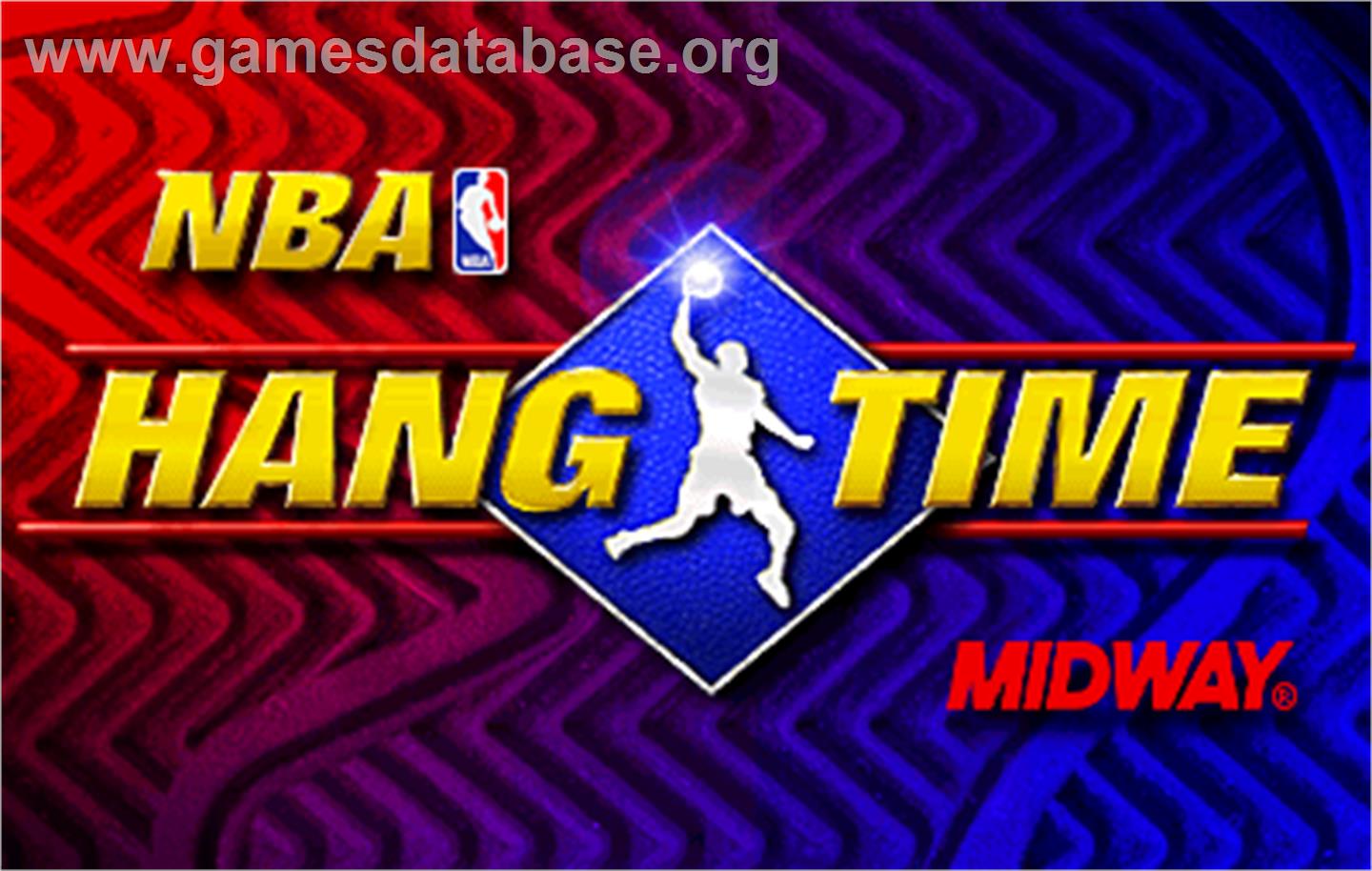 NBA Maximum Hangtime - Arcade - Artwork - Title Screen