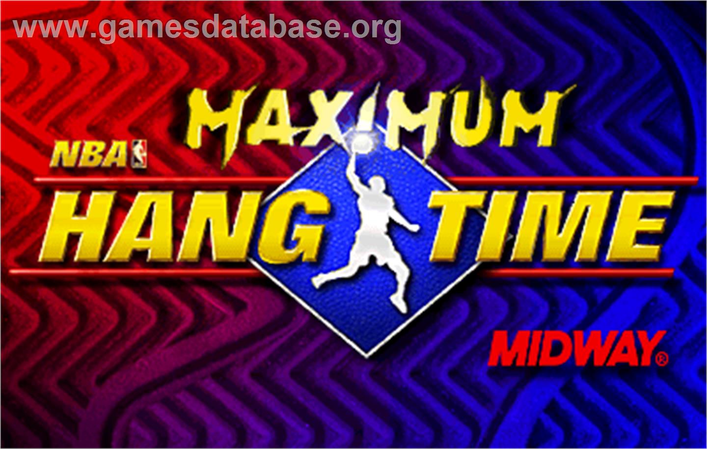 NBA Maximum Hangtime - Arcade - Artwork - Title Screen