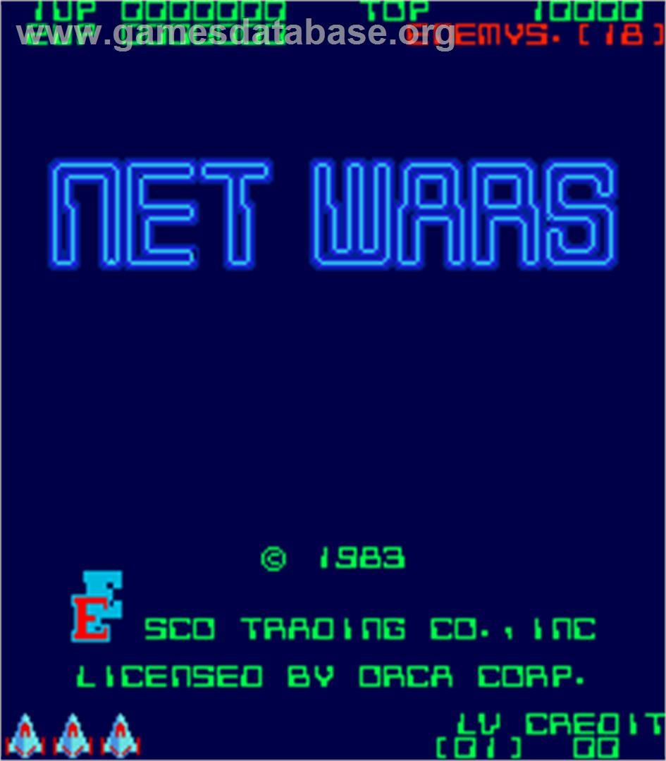 Net Wars - Arcade - Artwork - Title Screen