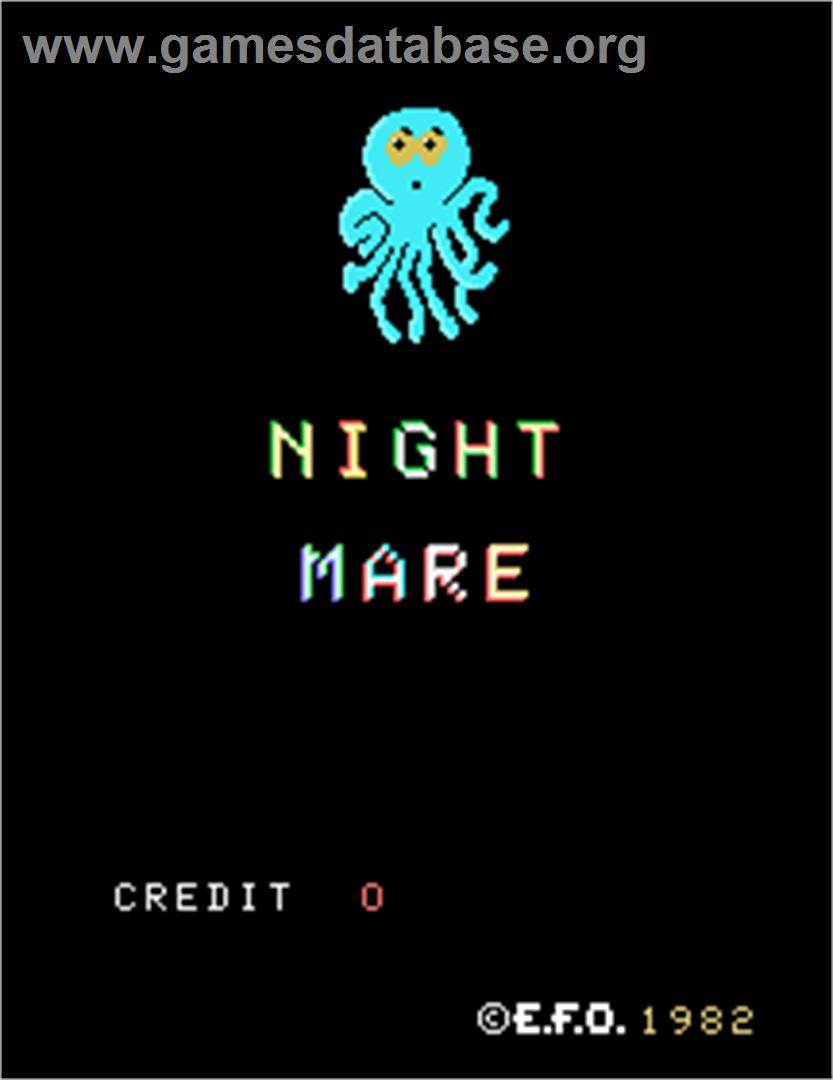 Night Mare - Arcade - Artwork - Title Screen