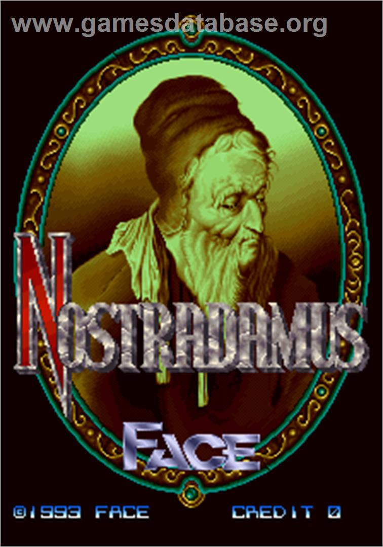 Nostradamus - Arcade - Artwork - Title Screen
