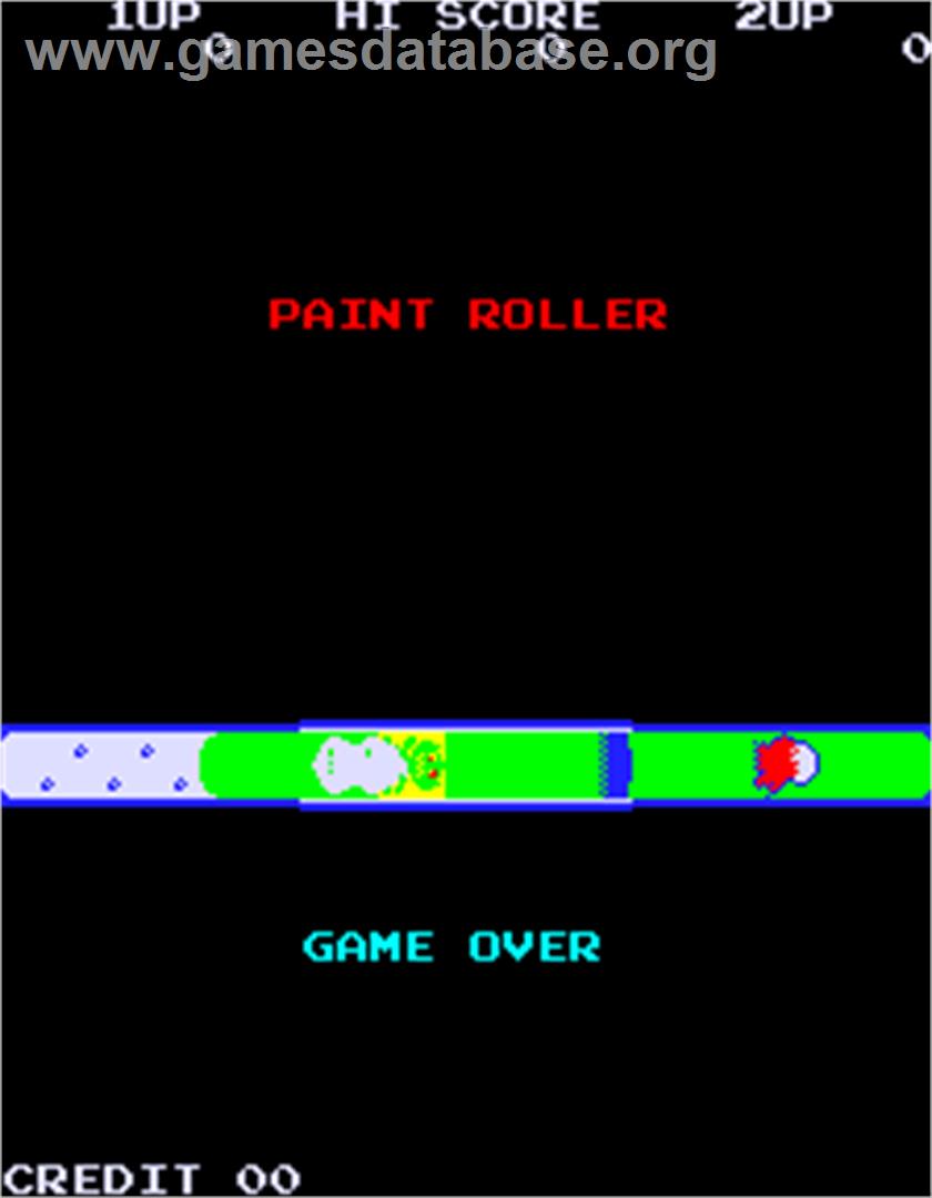 Paint Roller - Arcade - Artwork - Title Screen