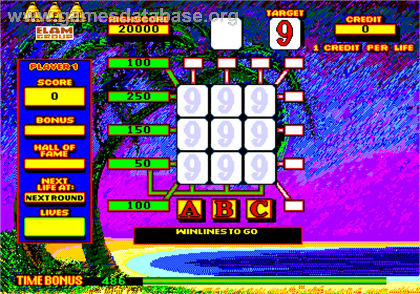 Paradice - Arcade - Artwork - Title Screen