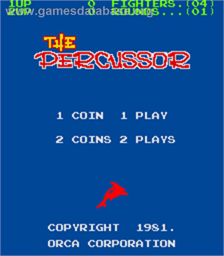Percussor, The - Arcade - Artwork - Title Screen