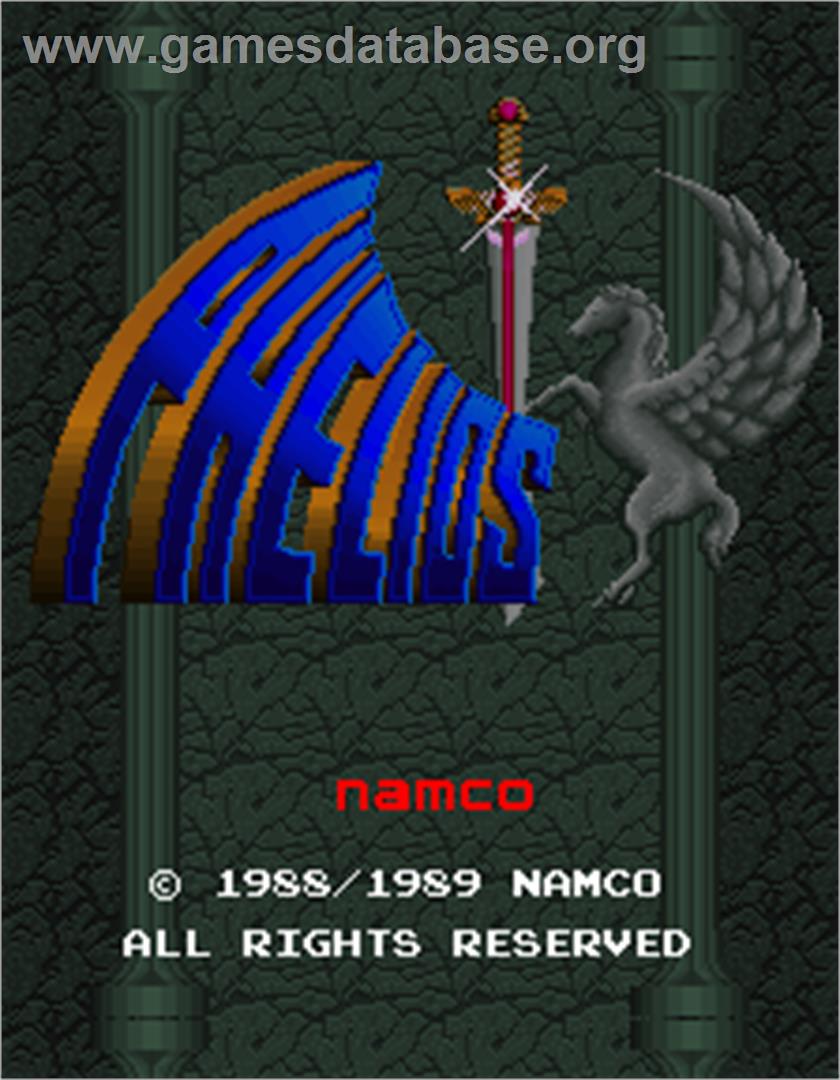 Phelios - Arcade - Artwork - Title Screen