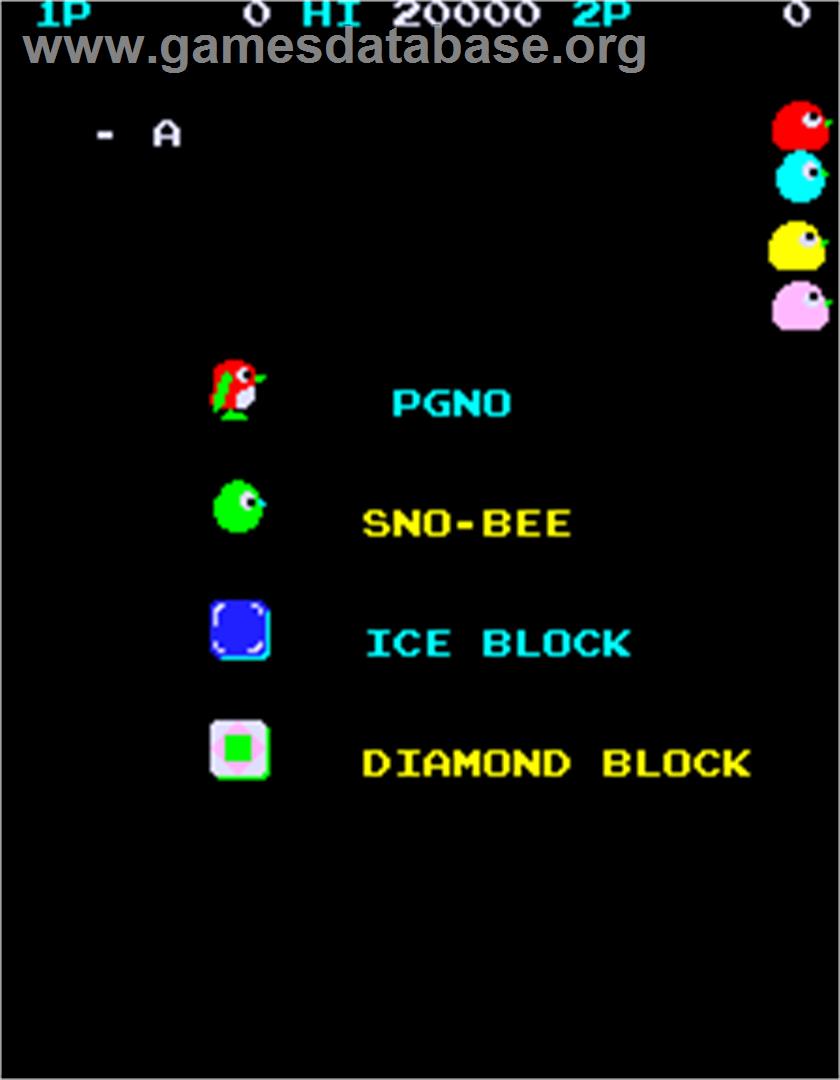 Pinguinos - Arcade - Artwork - Title Screen