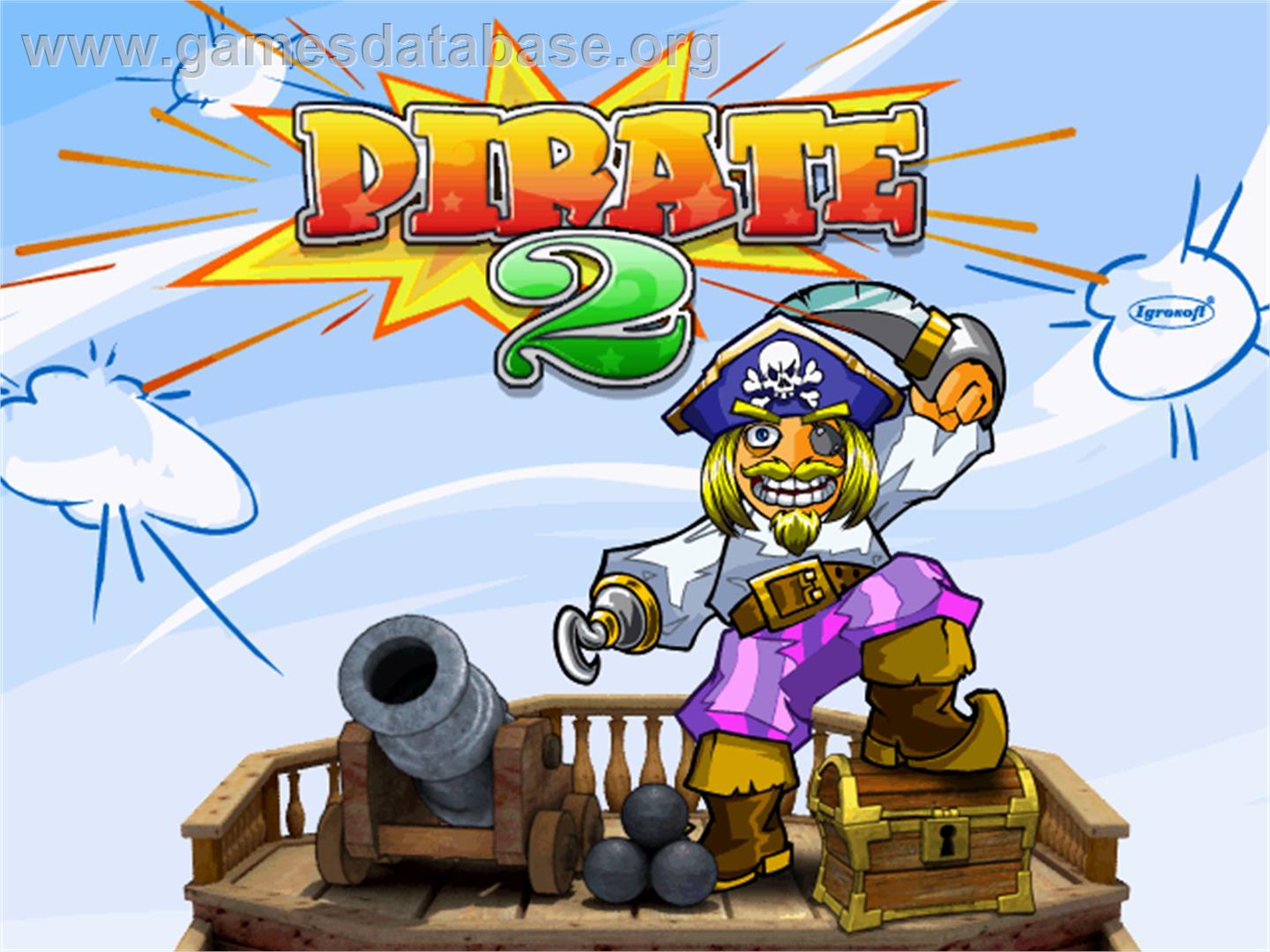 Pirate 2 - Arcade - Artwork - Title Screen