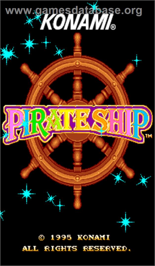 Pirate Ship - Arcade - Artwork - Title Screen