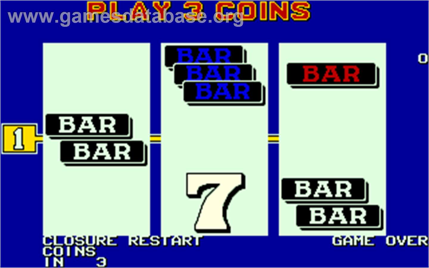 Player's Edge Plus - Arcade - Artwork - Title Screen