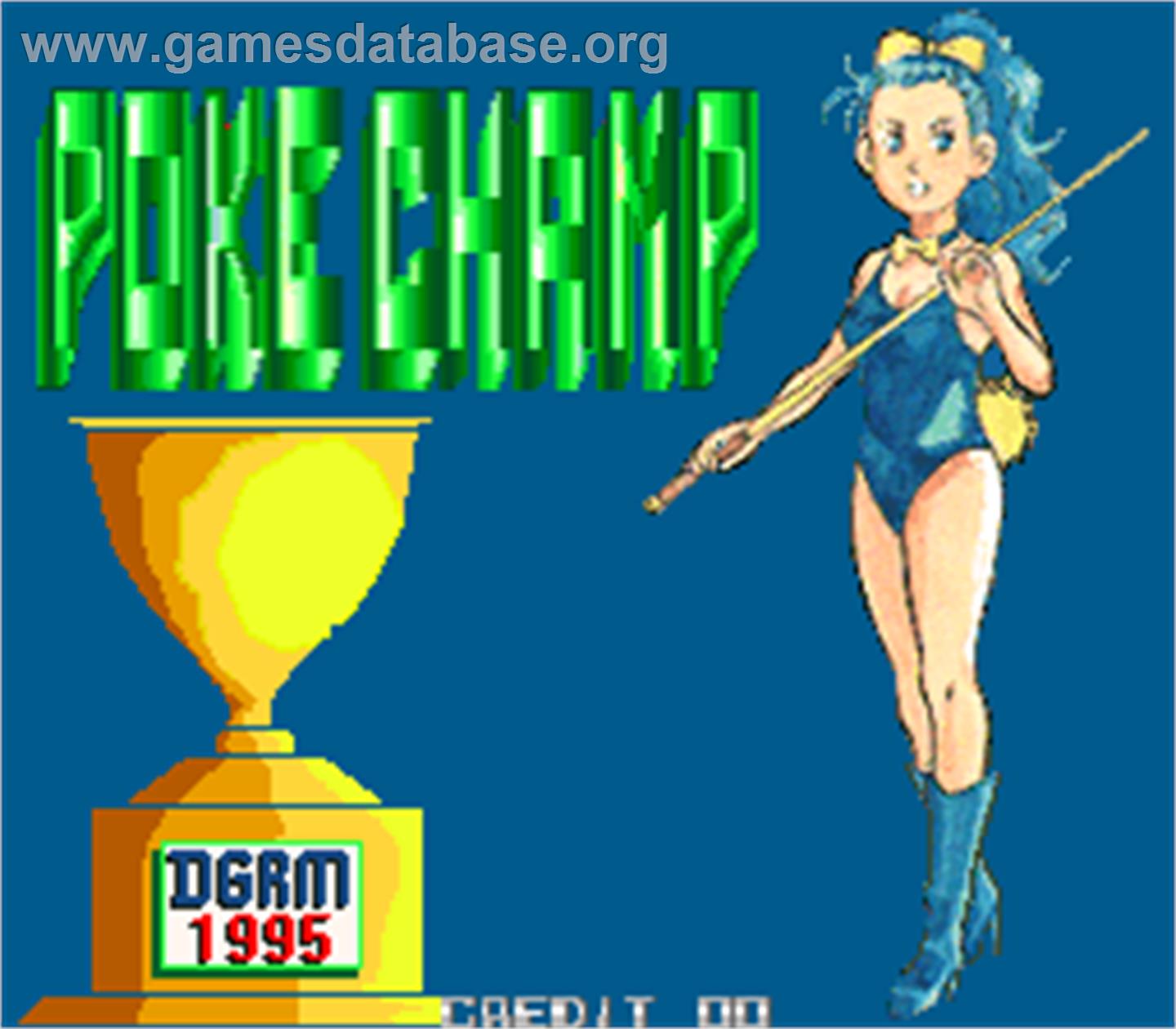 Poke Champ - Arcade - Artwork - Title Screen