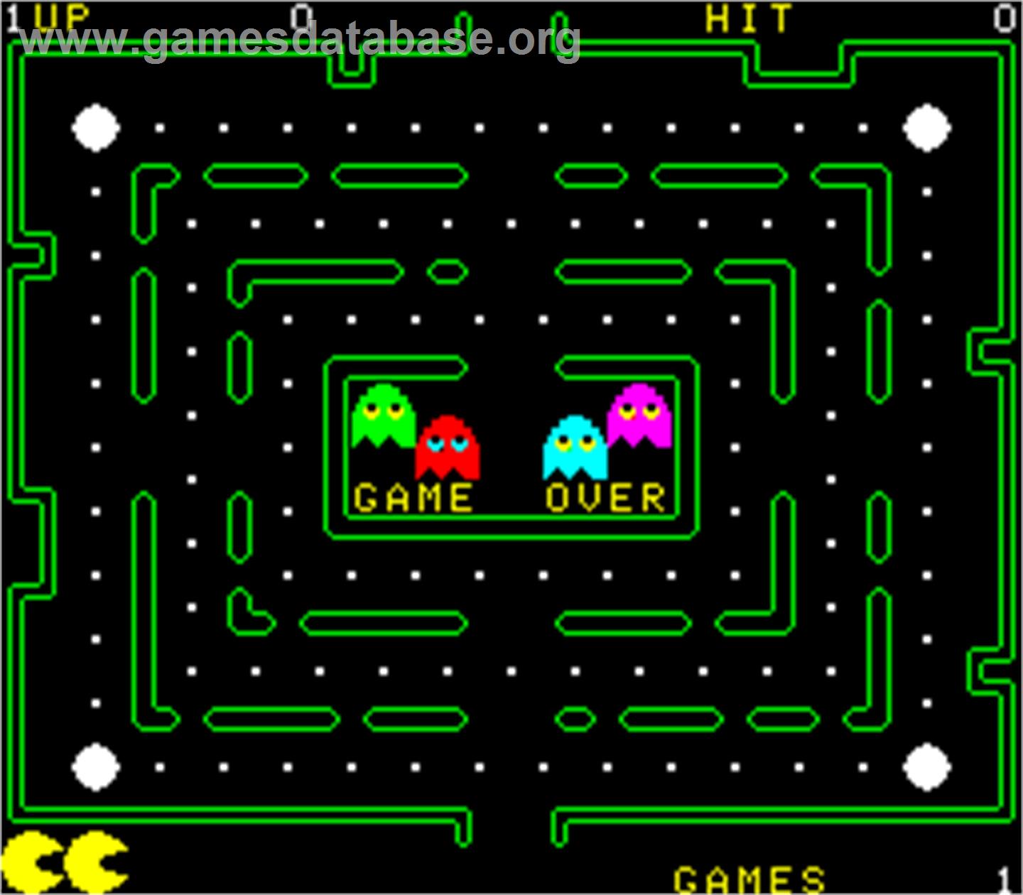 Pucman - Arcade - Artwork - Title Screen