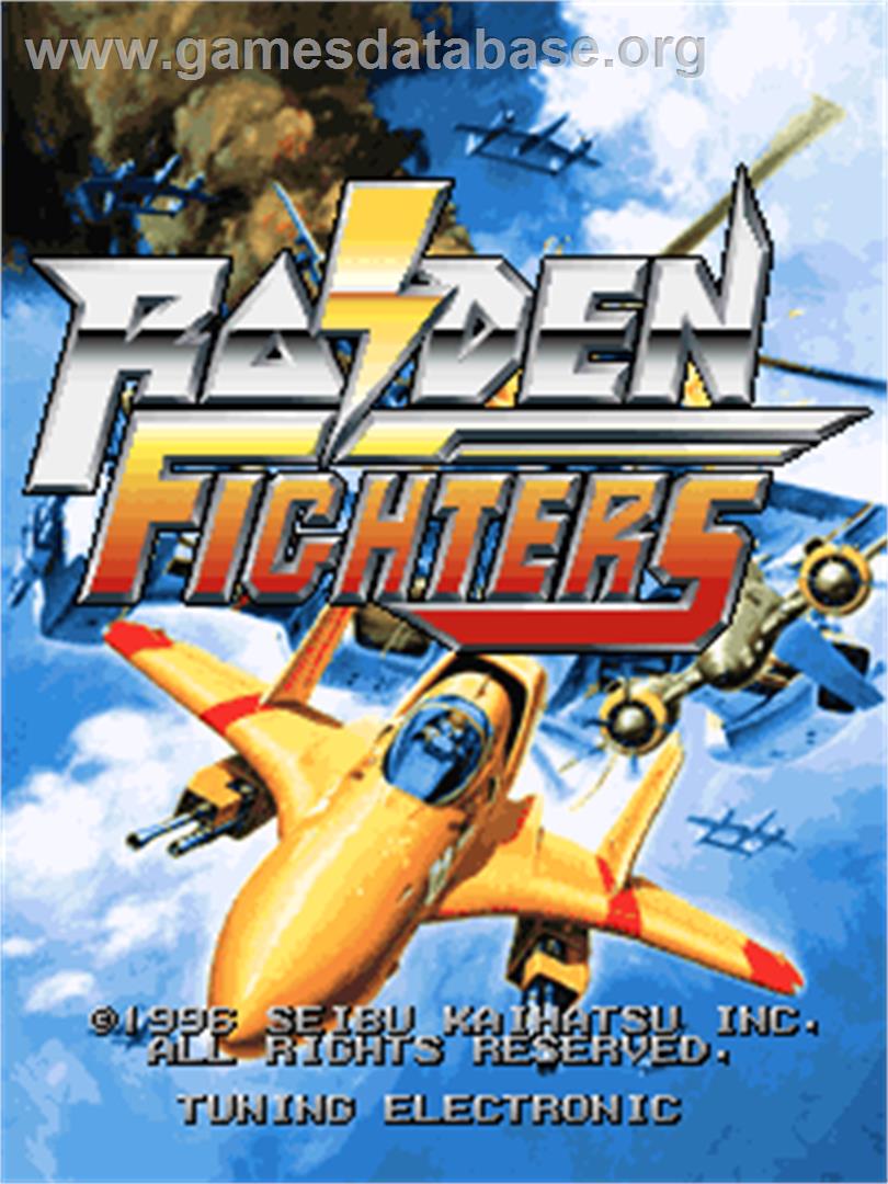 Raiden Fighters - Arcade - Artwork - Title Screen