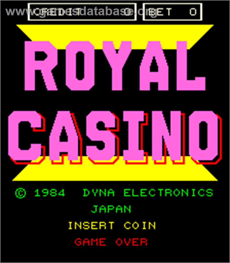Royal Casino - Arcade - Artwork - Title Screen