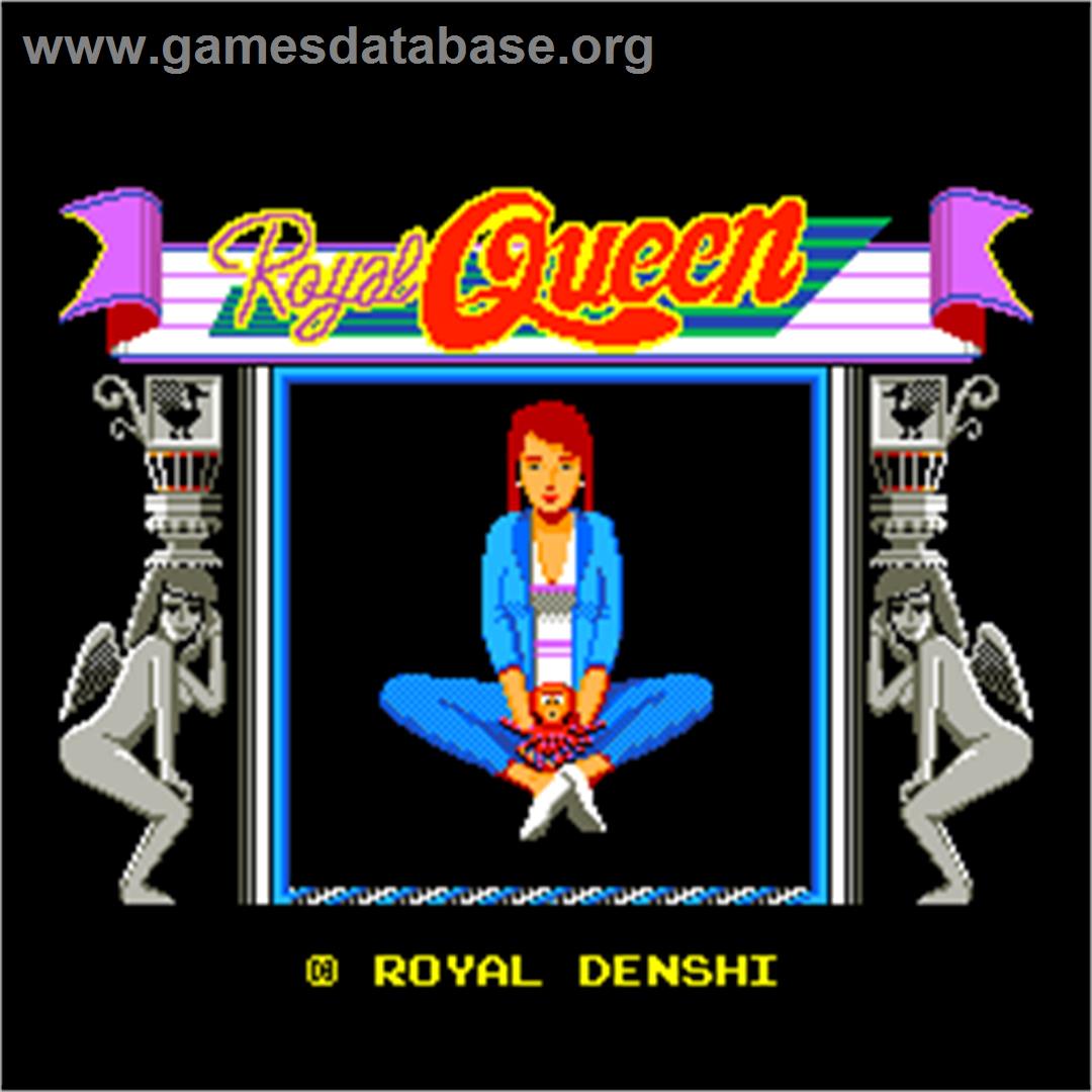 Royal Queen - Arcade - Artwork - Title Screen