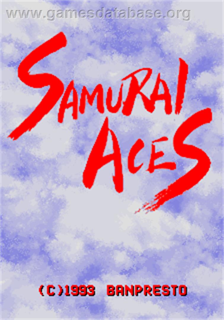 Samurai Aces - Arcade - Artwork - Title Screen