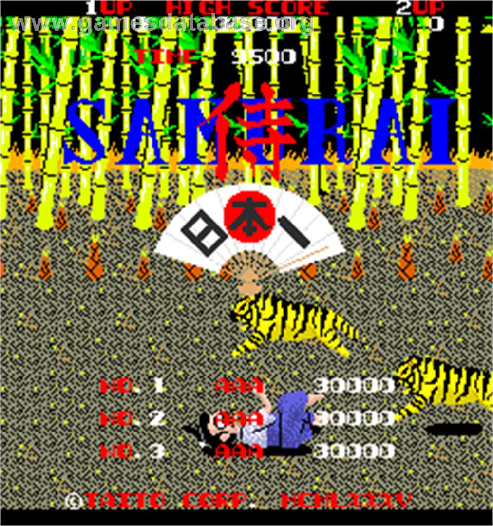Samurai Nihon-ichi - Arcade - Artwork - Title Screen