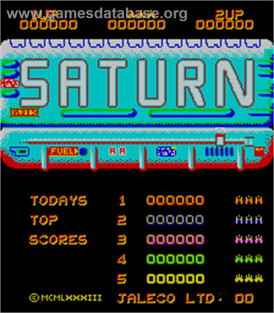 Saturn - Arcade - Artwork - Title Screen