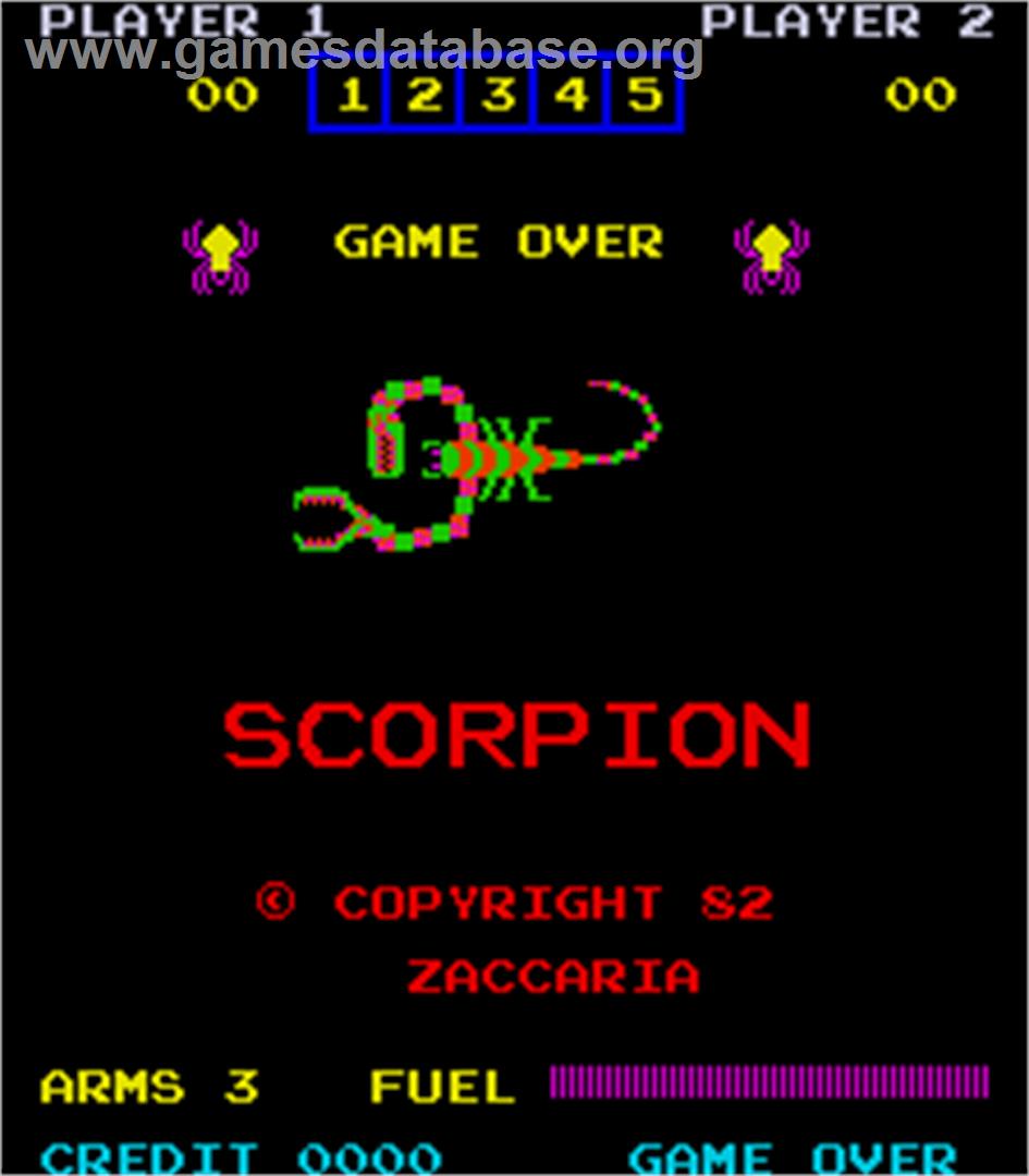 Scorpion - Arcade - Artwork - Title Screen