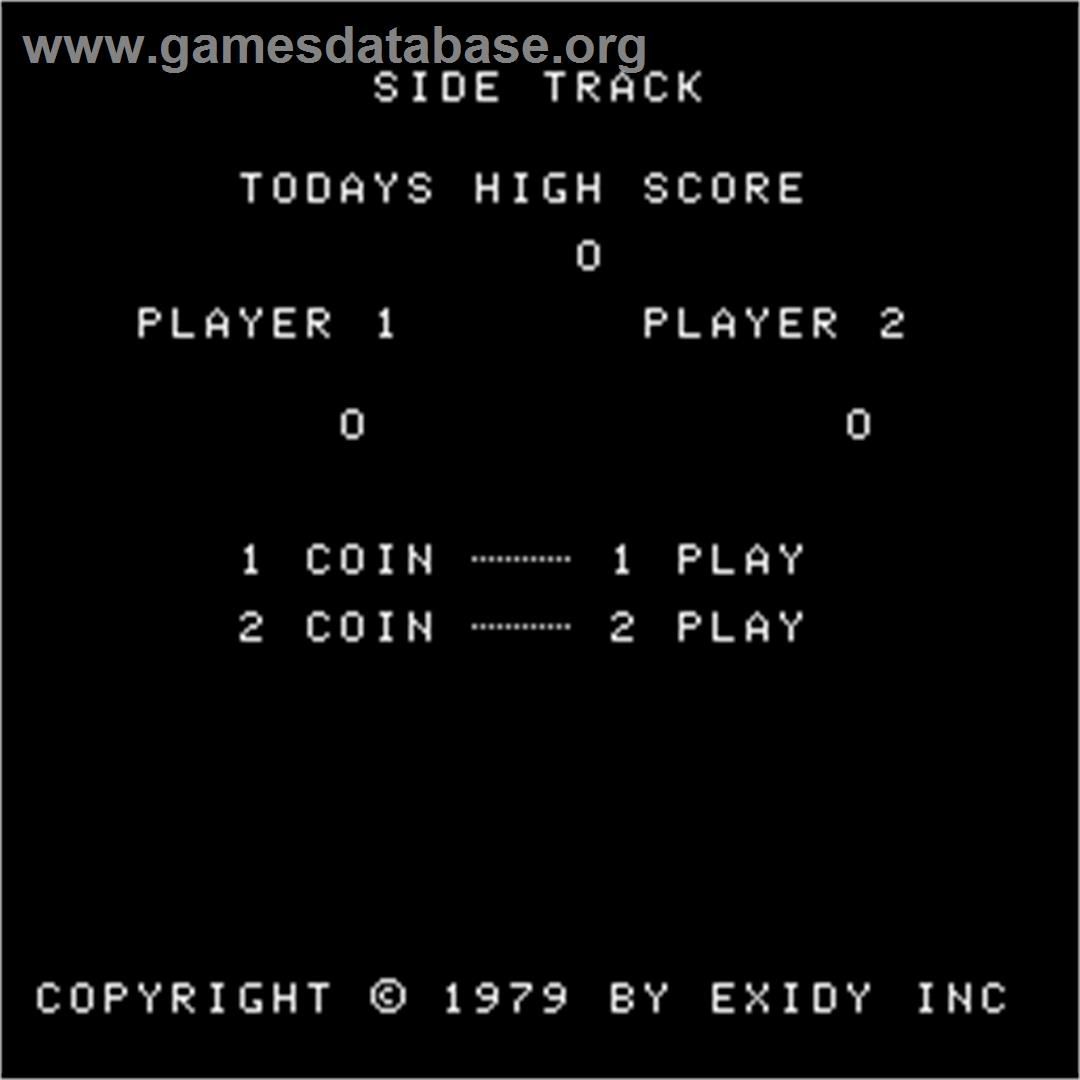 Side Trak - Arcade - Artwork - Title Screen