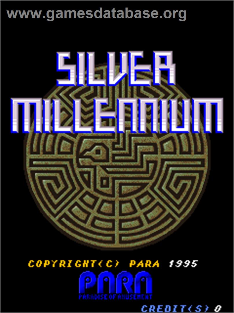 Silver Millennium - Arcade - Artwork - Title Screen
