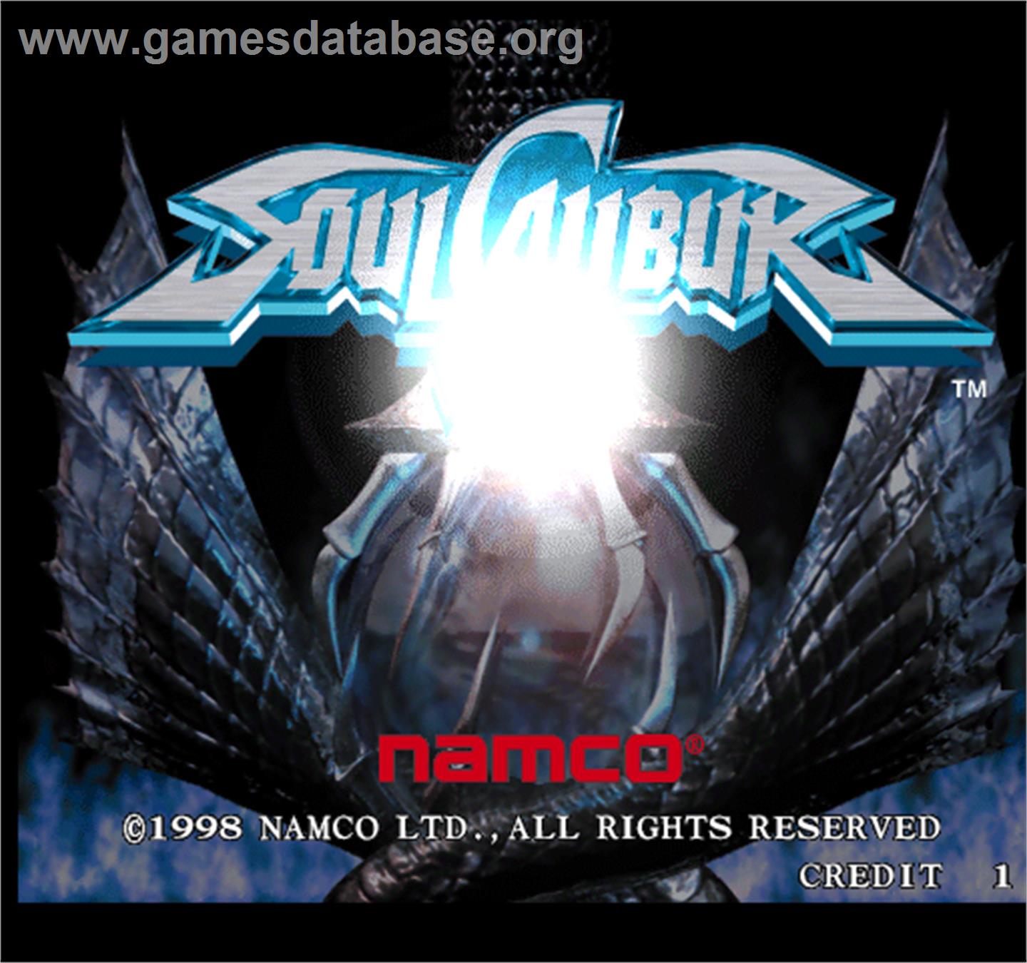 Soul Calibur - Arcade - Artwork - Title Screen