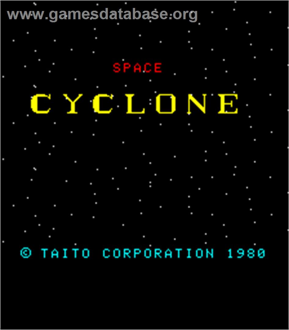 Space Cyclone - Arcade - Artwork - Title Screen