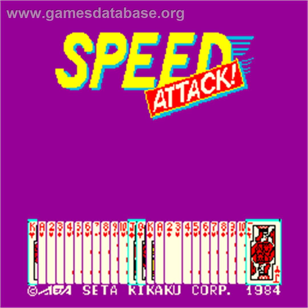 Speed Attack! - Arcade - Artwork - Title Screen
