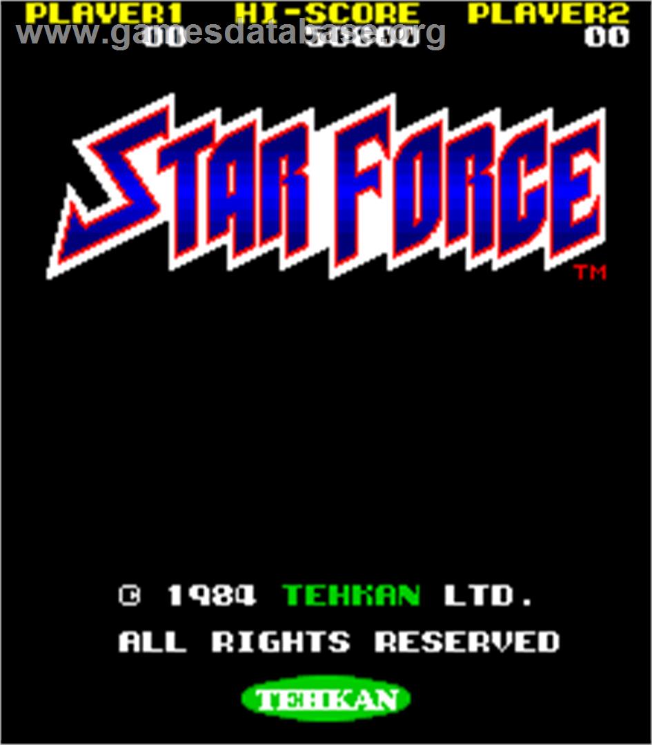 Star Force - Arcade - Artwork - Title Screen