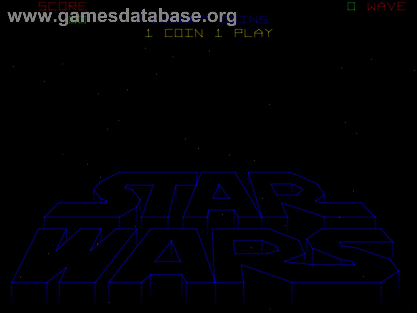 Star Wars - Arcade - Artwork - Title Screen