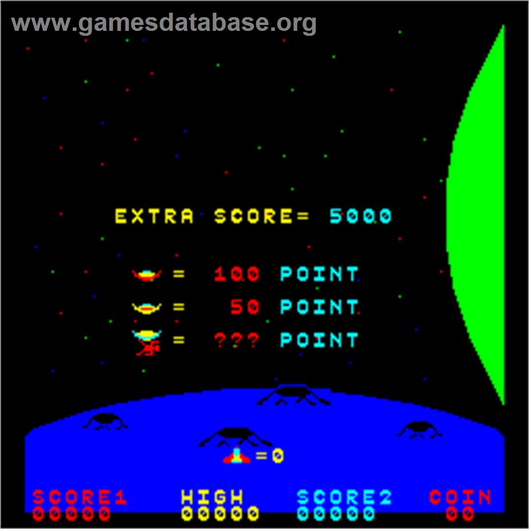 Stratovox - Arcade - Artwork - Title Screen