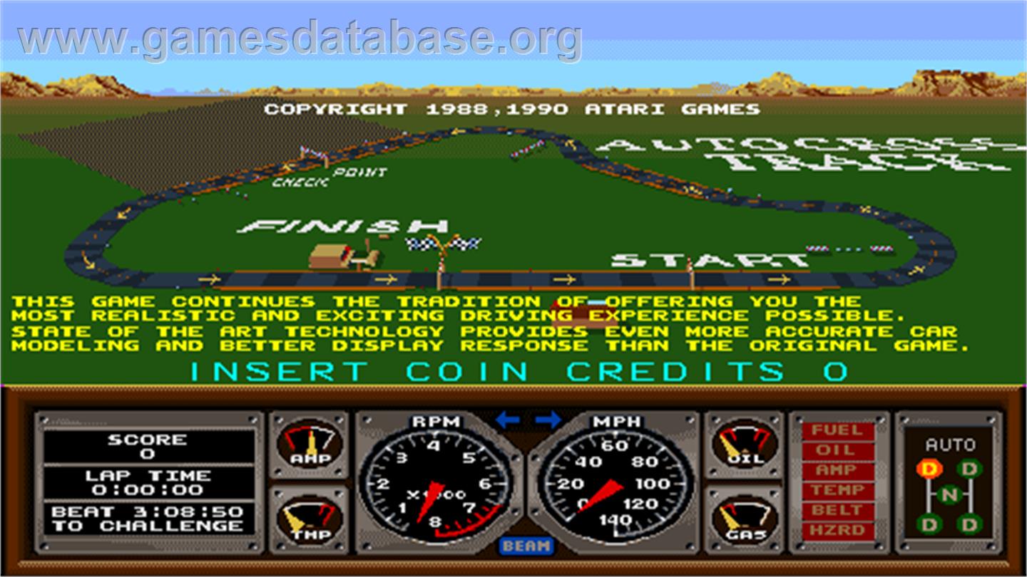 Street Drivin' - Arcade - Artwork - Title Screen