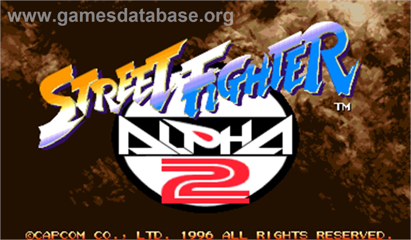 Street Fighter Alpha 2 - Arcade - Artwork - Title Screen