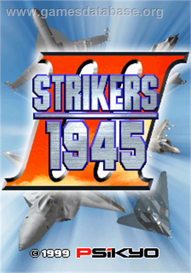 Strikers 1945 III - Arcade - Artwork - Title Screen