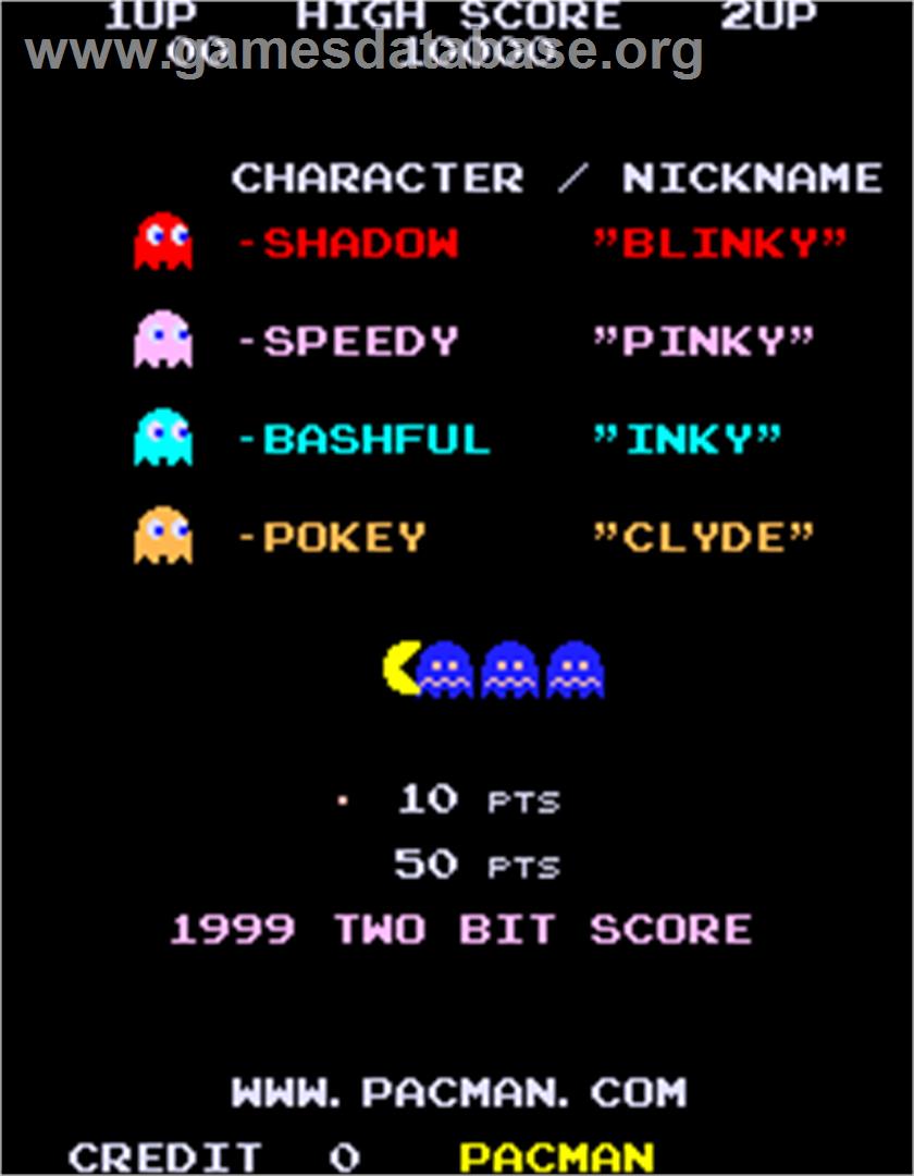 Super ABC - Arcade - Artwork - Title Screen