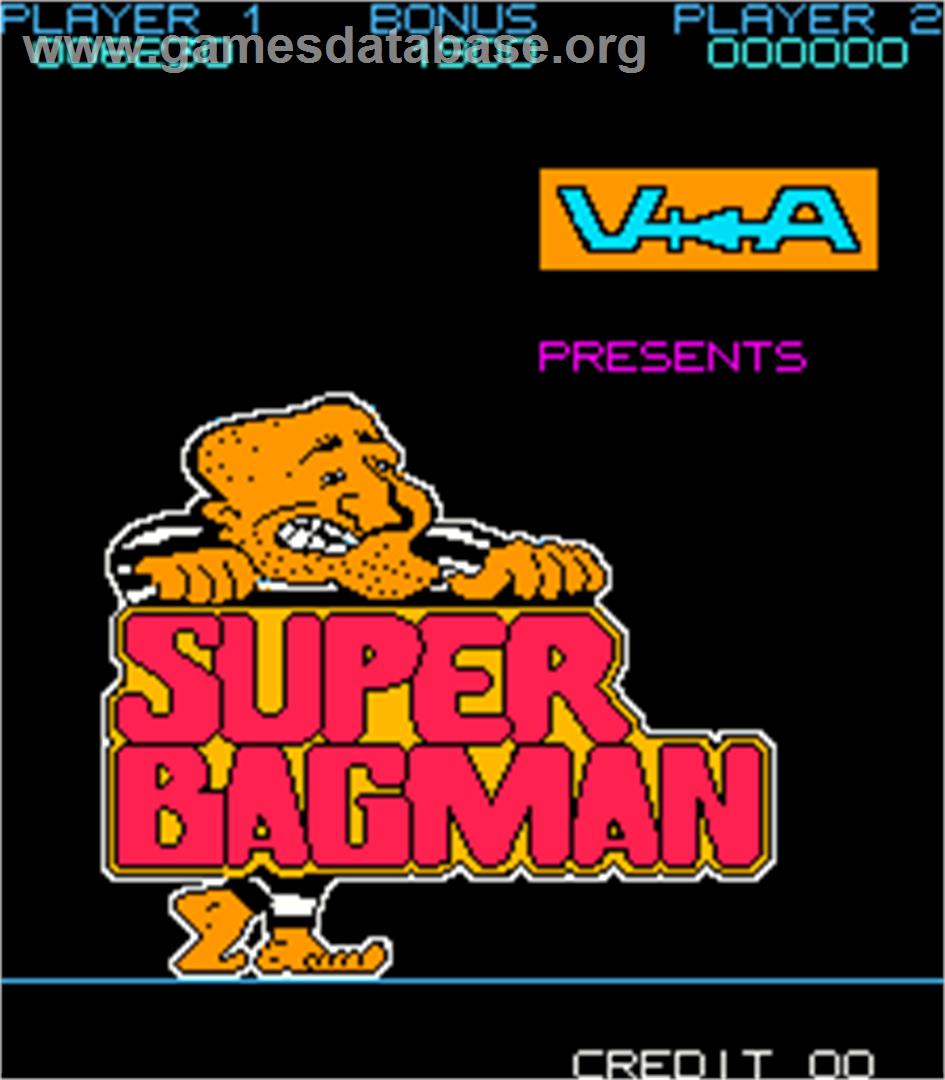 Super Bagman - Arcade - Artwork - Title Screen